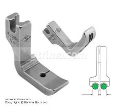 Pätka na všívanie kedru pre šijacie stroje, obojstranná 1.6mm P69D1/16 [36069DG 1/16]